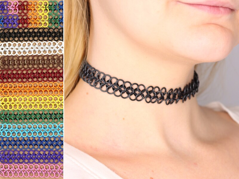 90s stretchy choker discount